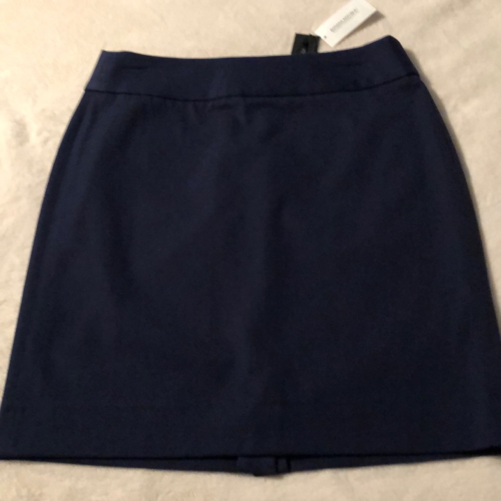 Banana republic navy blue skirt